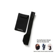 PortaPocket Waist Belt & Pocket Kit ~ handsfree wear your passport or cell - Sunny Side Store