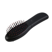 Power By Battery Electric Vibrating Hair Brush Comb Massager Black Hair Scalp Head Blood Circulation Massager Comb Brush - Sunny Side Store Sunny Side Store  2.46