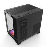 Power Train Seaview Room Computer Case Racing Tempered Glass Game Host Box Support 240mm Water Cooled MicroATX ITX Chassis - Sunny Side Store