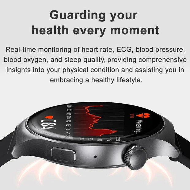 Promotion DT NO.1 DT4 Mate Smart Watch Men Compass NFC Bluetooth Call 1.5 inch Waterproof Sport Modes Heart Rate Smartwatch - Sunny Side Store Sunny Side Store  23.94