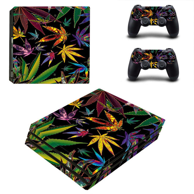 PS4 PRO colorful stickers - Sunny Side Store