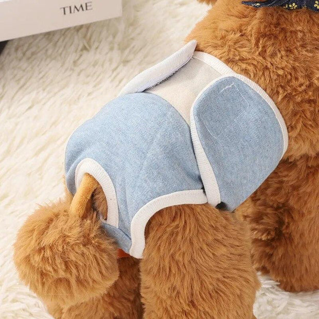 Reusable Female Dogs Diaper Pants Sanitary Female Dog Pants Diapers For Dogs Menstruation Pet Cat Physiological Shorts Girl - Sunny Side Store Sunny Side Store  1.05