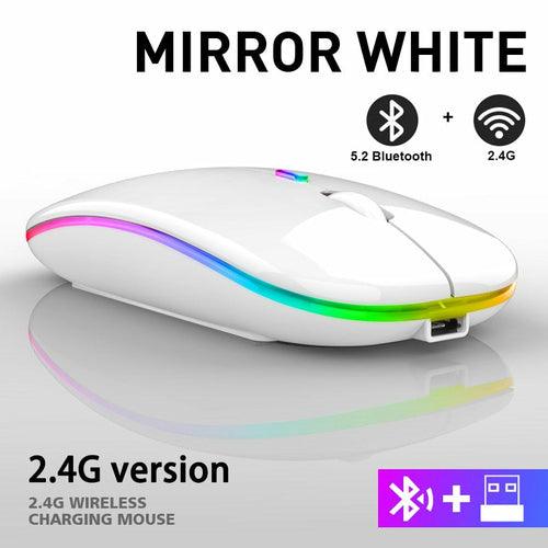 RGB Wireless Bluetooth Mouse - Sunny Side Store