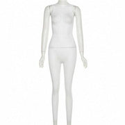 Sexy Hollow-Out Mesh Bodysuit with Butt-Lifting Design - Sunny Side Store