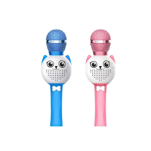 Singing Machine With Microphone All-In-One Wireless Home Karaoke Toy Little Girl Amplifier Sound Baby Microphone For Children eprolo