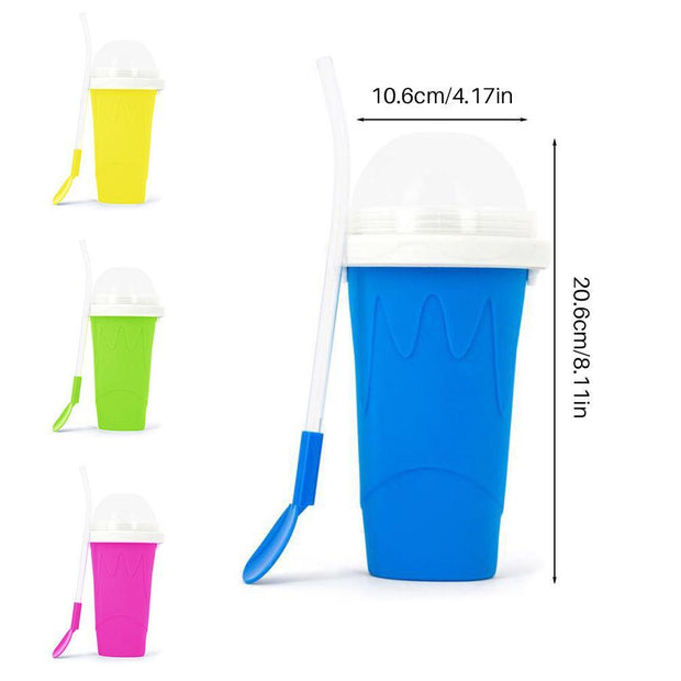 Slushy Maker Portable Travel Ice Cup Homemade Freeze Drinks Cup - Sunny Side Store