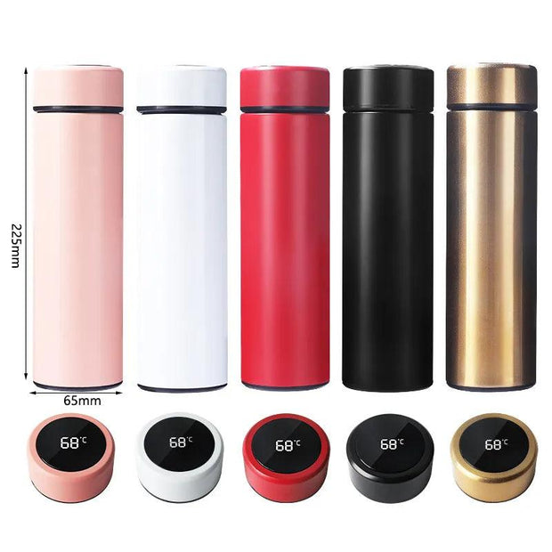 smart digital water bottle keeps cold and heat thermal bottle Stainless Steel Thermos for baby children kids terms - Sunny Side Store Sunny Side Store  9.19