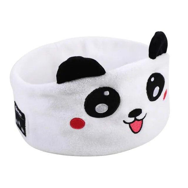 Soft Elastic Comfortable Wireless Music Earphones Kids Animal Sleeping Headphones Eye Mask Bluetooth V5.0 Headphones Headband - Sunny Side Store