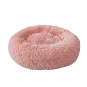 Soft Long Plush Cat Bed House Round Pet Cat Cave - Sunny Side Store