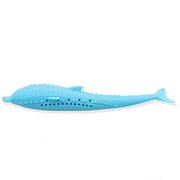 Soft Silicone Mint Fish Cat Toy Catnip Pet Toy Clean Teeth Toothbrush Chew Cats Toys - Sunny Side Store