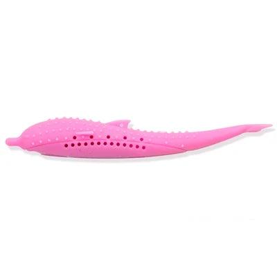 Soft Silicone Mint Fish Cat Toy Catnip Pet Toy Clean Teeth Toothbrush Chew Cats Toys - Sunny Side Store