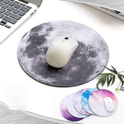 Space Round Mouse Pad PC Gaming Non Slip Mice Mat For Laptop Notebook Computer Gaming Mouse Pad - Sunny Side Store