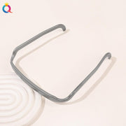 Square sunglasses, invisible hair band, hair fixation artifact, facial wash, irregular head band eprolo