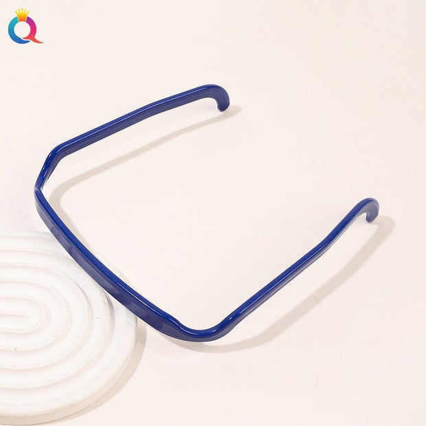 Square sunglasses, invisible hair band, hair fixation artifact, facial wash, irregular head band eprolo