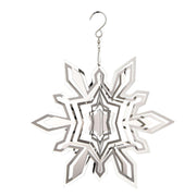 Stainless Steel Christmas-themed Snowflake Wind To Wind Chimes Hanging Ornaments - Sunny Side Store