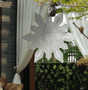 Stainless Steel Christmas-themed Snowflake Wind To Wind Chimes Hanging Ornaments - Sunny Side Store