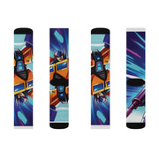 Sublimation Socks - Sunny Side Store Printify  12.82