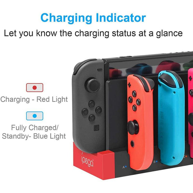 Switch Joy Con Controller Charger Dock Stand Station Holder for Nintendo Switch NS Joy-Con Game Support Dock for Charging eprolo