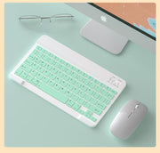 Tablet Notebook Wireless Keyboard And Mouse Set Bluetooth - Sunny Side Store