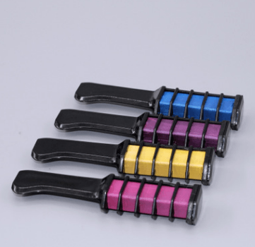 Temporary Mini Disposable Crayons Hair Color Dyeing Mascara Dye Chalk Box With Brush - Sunny Side Store