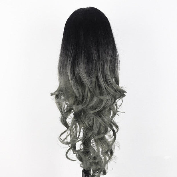 The New Rose Net Wig Is Thin And Straight With Long Curls - Sunny Side Store