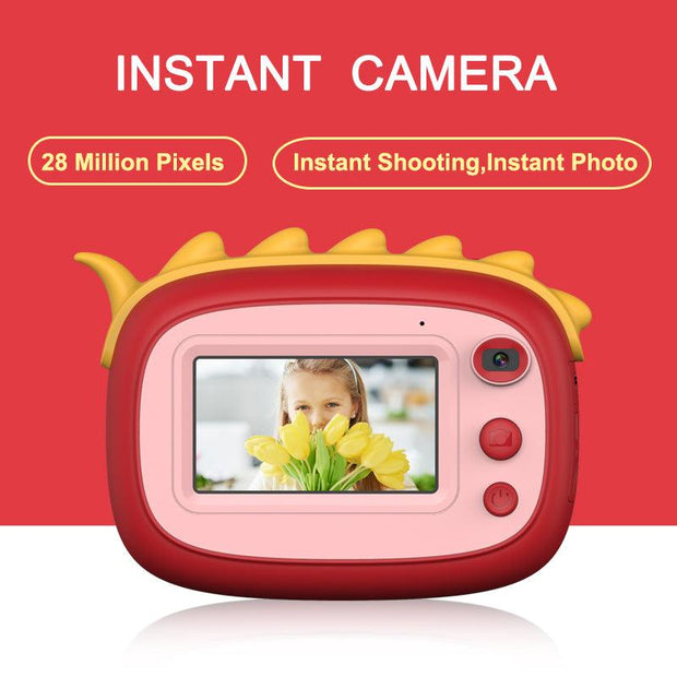 The New Shoot-And-Get High Definition Children's Camera Print Photo Camera Shoot And Get Printable DIY Graffiti eprolo