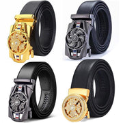 Time Comes, Belt for Men's New High end Men's Belt Trend Versatile Automatic Buckle - Sunny Side Store