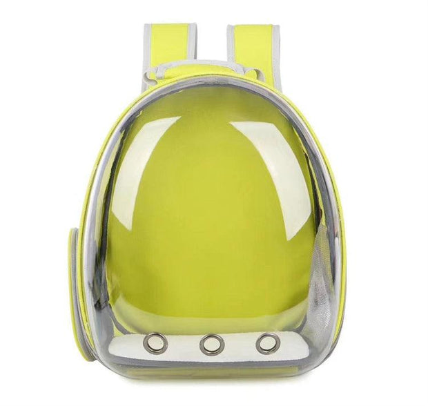 Transparent shell pet bag new fashion trend large capacity space cover cat bag panoramic dog backpack eprolo