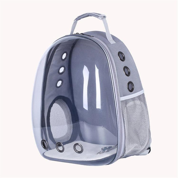 Transparent shell pet bag new fashion trend large capacity space cover cat bag panoramic dog backpack eprolo