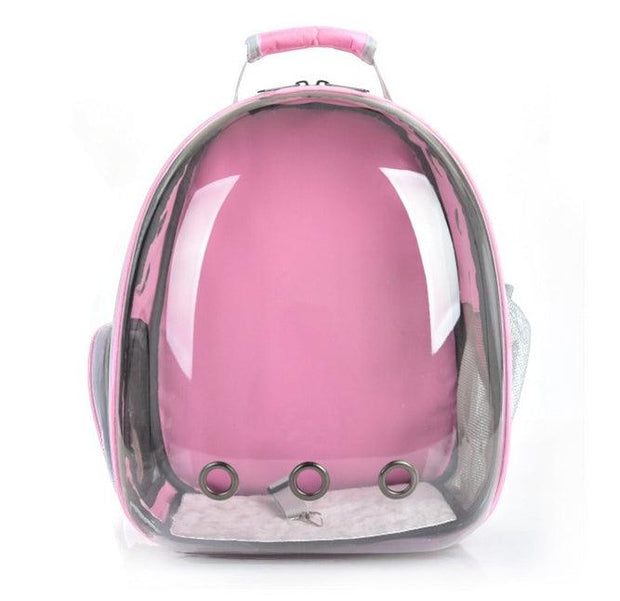 Transparent shell pet bag new fashion trend large capacity space cover cat bag panoramic dog backpack eprolo