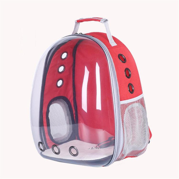 Transparent shell pet bag new fashion trend large capacity space cover cat bag panoramic dog backpack eprolo