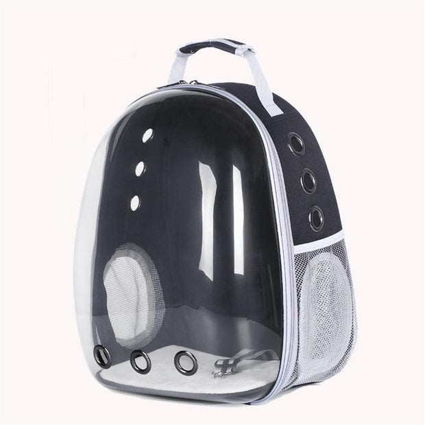 Transparent shell pet bag new fashion trend large capacity space cover cat bag panoramic dog backpack eprolo