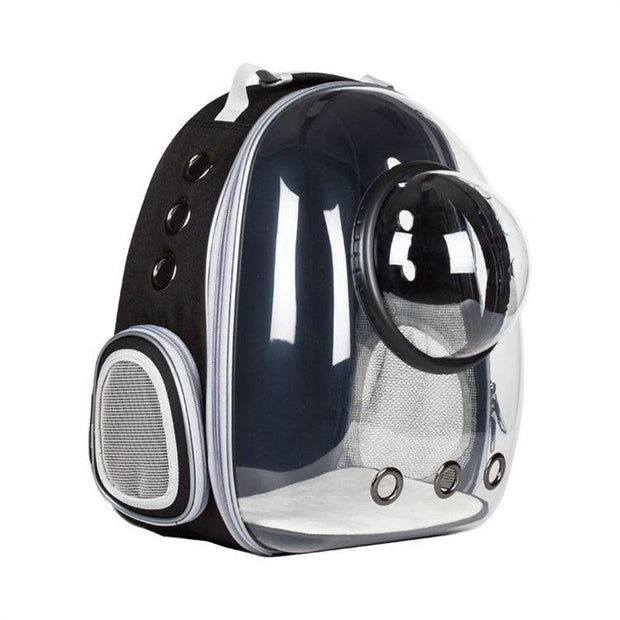 Transparent shell pet bag new fashion trend large capacity space cover cat bag panoramic dog backpack eprolo