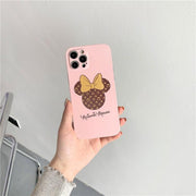 Trendy Cartoon Couple Suitable For iphone13pro Mobile Phone Case XR Mickey Minnie Apple 11 / 8p Soft 12 Matte eprolo