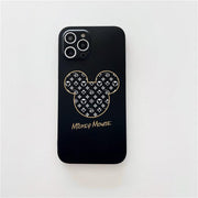 Trendy Cartoon Couple Suitable For iphone13pro Mobile Phone Case XR Mickey Minnie Apple 11 / 8p Soft 12 Matte eprolo