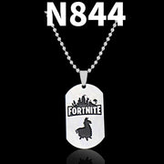 Trendy Fortress Night Necklaces & Pendants Fortnight ONLINE GAMING PS4 XBOX DOG TAG Battle Royale Necklaces - Sunny Side Store