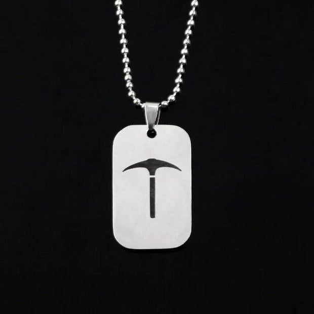 Trendy Fortress Night Necklaces & Pendants Fortnight ONLINE GAMING PS4 XBOX DOG TAG Battle Royale Necklaces - Sunny Side Store