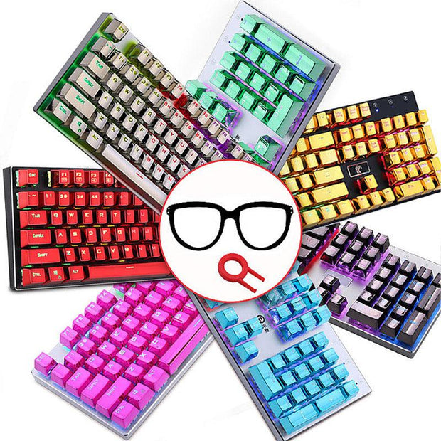 Two-Color Mold Custom Mechanical Keyboard Keycaps - Sunny Side Store