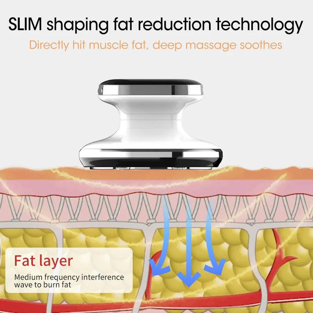 Ultrasonic Body Slimming Machine Weight Loss Anti Cellulite EMS RF Abdominal Electric Muscle Stimulator Fat Burning Body Shaping - Sunny Side Store Sunny Side Store  27.32