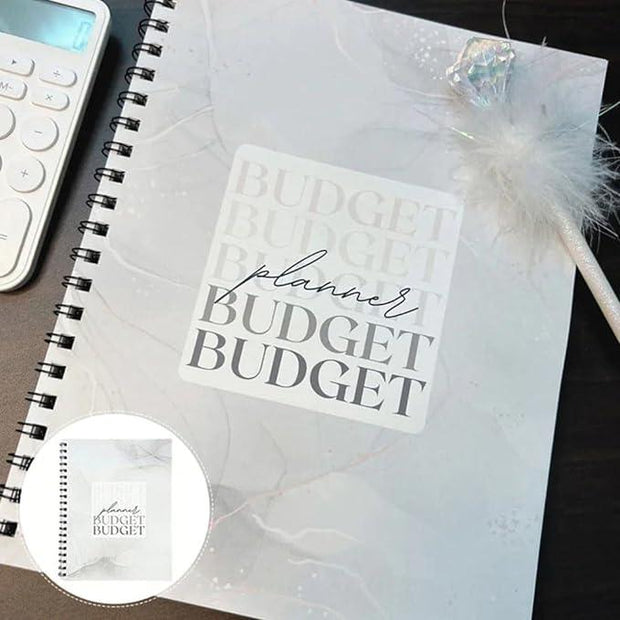 Undated 12 Month Budget Planner, Budget Planner, Budget Book With Bill Organizer And Expense Tracker, Monthly Finance Organizer, Monthly Budget Book, Take Control Of Your Money - Sunny Side Store