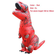 Unique Adult T-REX Inflatable Costume Christmas Cosplay Dinosaur Animal Jumpsuit Halloween Costume for Women Men - Sunny Side Store