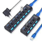 USB 3.0 Hub USB Hub 3.0 Multi USB Splitter 4/7 Port Multiple Expander - Sunny Side Store