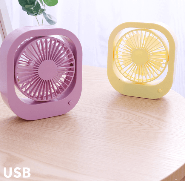 USB Desk Fan Portable Desktop Table Fan With 2 Speed - Sunny Side Store