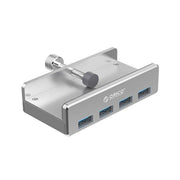 USB Hub USB 3.0 HUB Charging Hub Professional Clip Design Aluminum Alloy 4 Ports Portable Size Travel Station eprolo