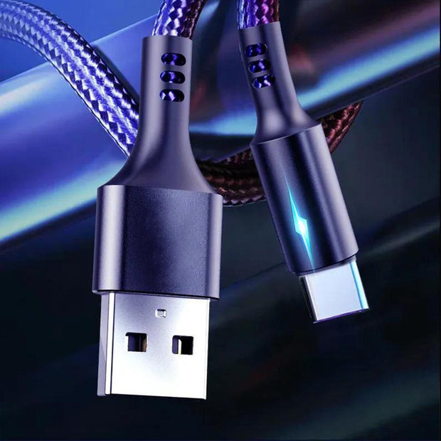 USB Type C Cable For iPhone Huawei Xiaomi Redmi Samsung S20 S10 SP - Sunny Side Store