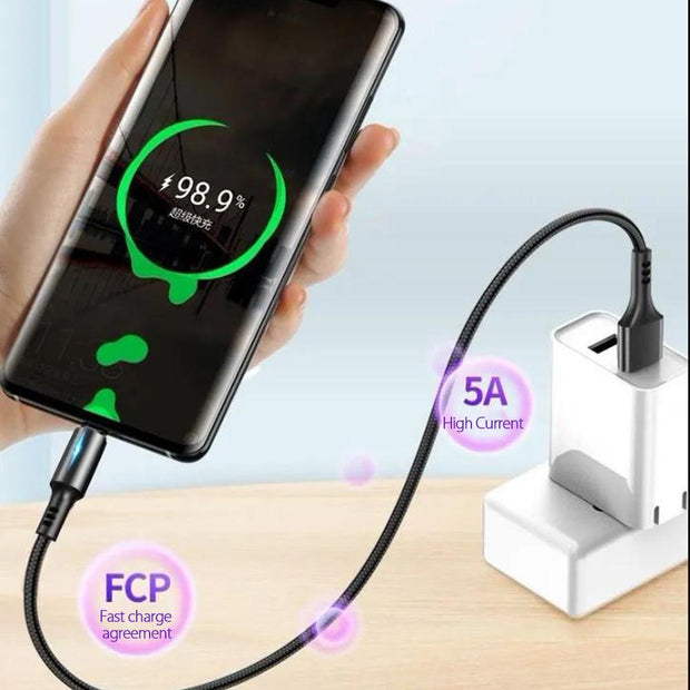 USB Type C Cable For iPhone Huawei Xiaomi Redmi Samsung S20 S10 SP - Sunny Side Store