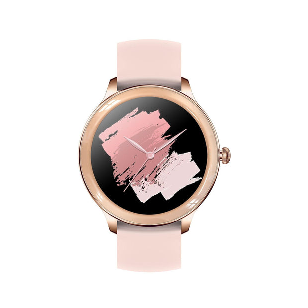 V33 Lady Smartwatch 1.09 inch Full Screen Thermometer Heart Rate Sleep Monitor Women Smart Watch eprolo