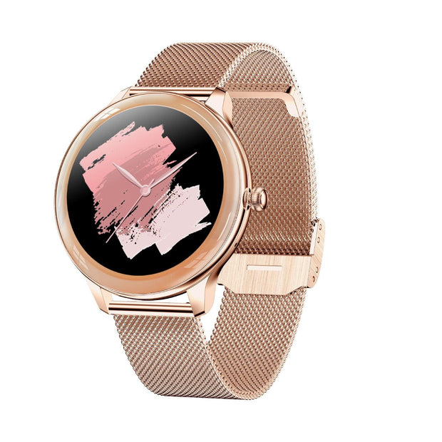 V33 Lady Smartwatch 1.09 inch Full Screen Thermometer Heart Rate Sleep Monitor Women Smart Watch eprolo