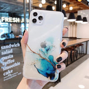 Vintage Colorful Marble Phone Case For iPhone 12 11 Pro Max eprolo