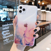 Vintage Colorful Marble Phone Case For iPhone 12 11 Pro Max eprolo